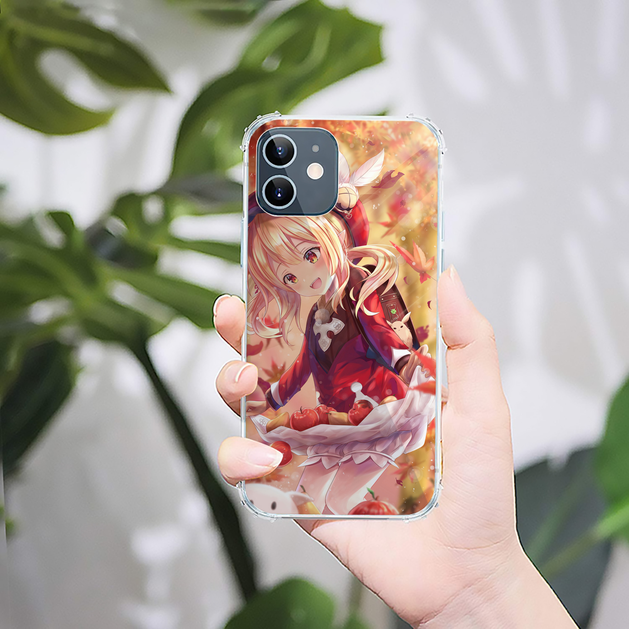 げんし神 genshin 【iPhone 12シリーズ対応】透明スマホケース（クリアソフトケース）